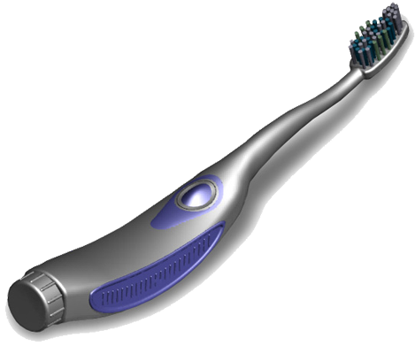 Waterless Toothbrush